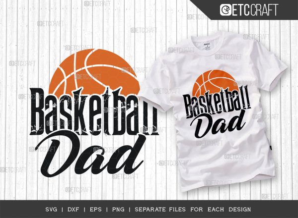 Basketball Dad SVG Cut File, Basketball Svg, Dad Svg, Sports Svg, Basketball Lover Svg, Basketball Player Svg, Basketball Quotes Supply